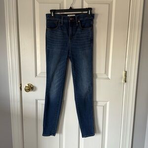 Madewell 10” High Rise Skinny Jeans